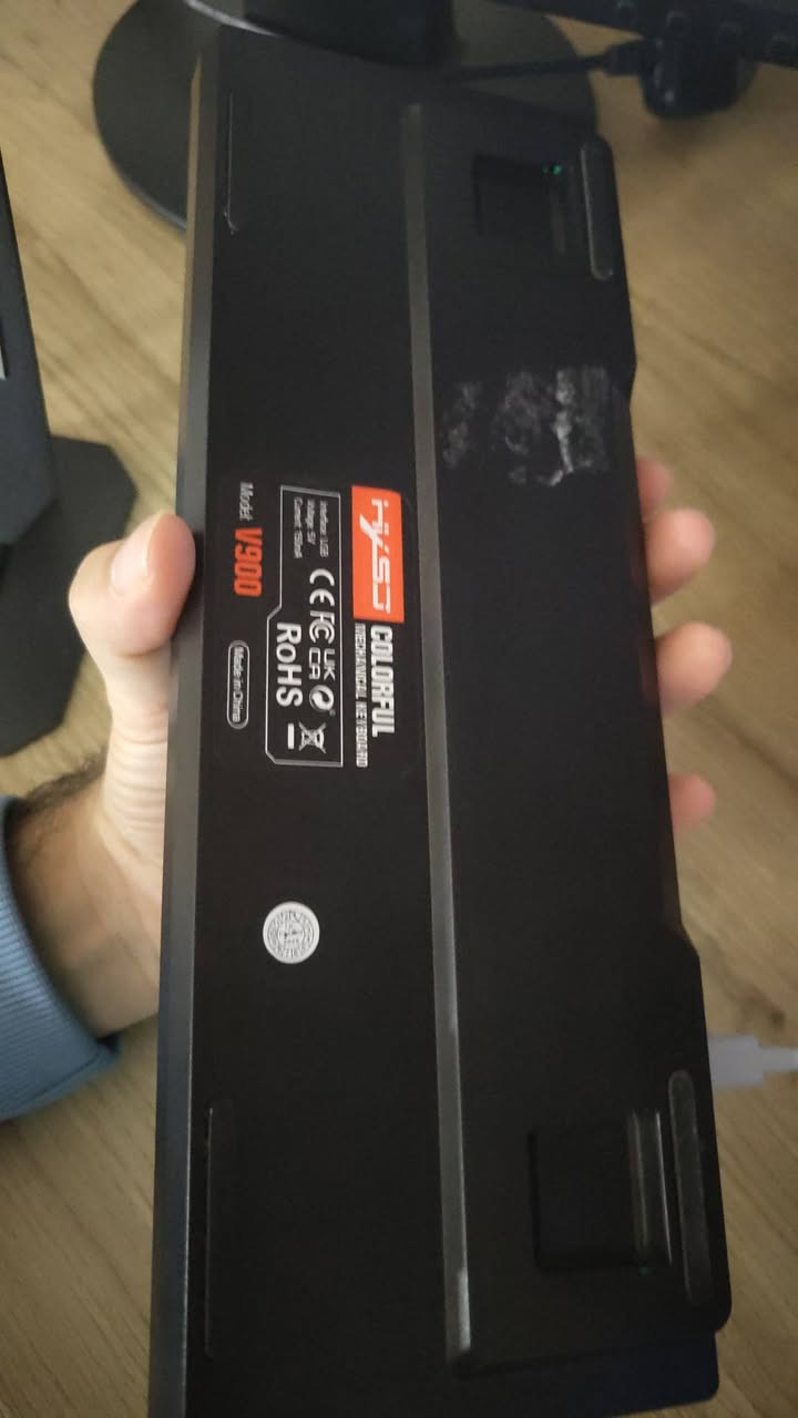 كيبورد ميكانيك  بدون ملحقات بهلشكل اجاني سعرك وبلعافيه


**إذا كنت صاحب هذا الإعلان وتريد حذفه لأي سبب، رجاءا أرسل رسالة إلى الدعم الفني**