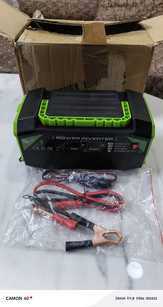 عاكسة مال سيارة ومنزل تنطي ٢ امبير


**إذا كنت صاحب هذا الإعلان وتريد حذفه لأي سبب، رجاءا أرسل رسالة إلى الدعم الفني**