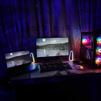 كارت الشاشة Rx580 8G معالج I51040f  RAM 16GB SSD 128 HDD 500  شاشه 165...