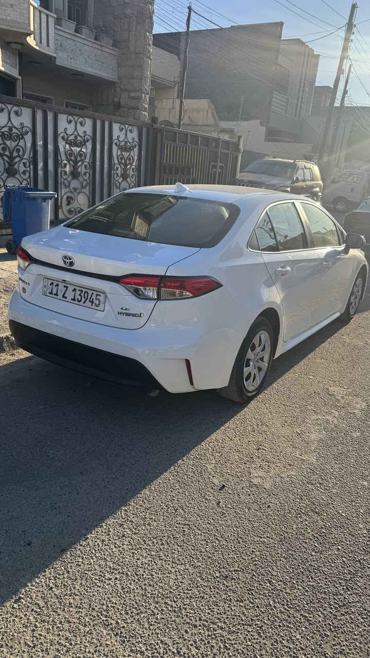 كورولا هايبرد موديل 2023 واريد امريكي
لون ابيض رقم بغداد بأسمي
فئة LE 
المواصفات LE المعروفه
حادثهة بنيد مبدل ومصبوغ 
صور الحادث بل منشور 
السعر 155 ورقة وبيهة مجال 
مكاني بغداد عامرية ه‍ ***********
