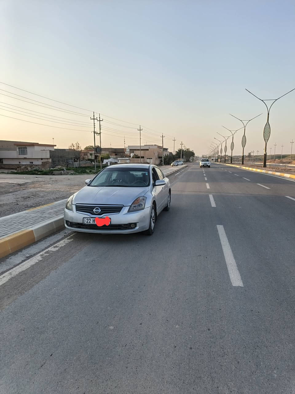 السلام عليكم. نيسان التيما 2008خليجي رقم اربيل بسمي ثاني يوم تحويل سنويه جديد تايرات جديد صدر جديد گير ومحرك بشرط لاصرف ولا بخار. ظرره جاملخ خلفي بدون داخل وبيه مكانين ملاحظات بسيطه. سعره 91ومجال بسيط
مكاني ديالى خانقين 
رقم موبايل ***********
