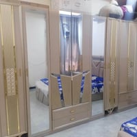 غرفة تركية ملكي ٧ قطع برغي وچوي للبيع🛌   نضيفة ومرتبه واستعمال اشهر  ق...