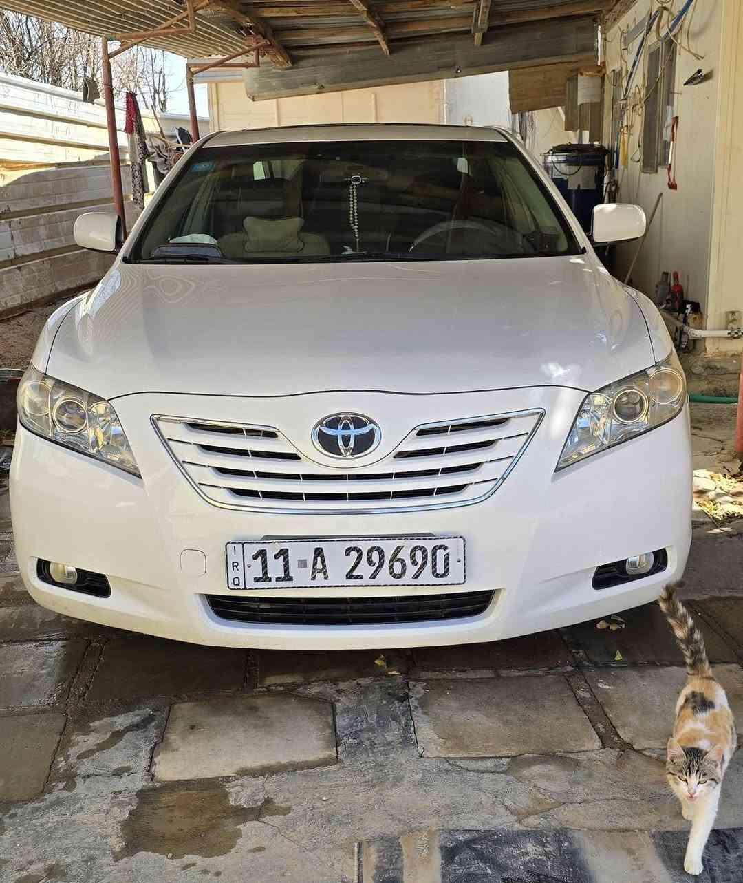 سلام عليكم اخوان كامري 2009 glx خليجي مكفوله من الصبغ معروفه المواصفات كلشي بلادي وكلشي شغال السياره متعوب عليها وطالعه من بوليش وزارع عدسات 200 $ ماشيه 177 الف  حقيقي لتواصل *********** يوجد واتس اب والخاص مفتوح اتصل وتدلل
