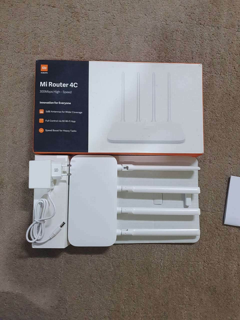 سلام عليكم
راوترات شاومي و مقوي الشبكة من شركة كودي cudy


**إذا كنت صاحب هذا الإعلان وتريد حذفه لأي سبب، رجاءا أرسل رسالة إلى الدعم الفني**