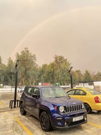 جيب رينيجيد 2019  ماشية 129كم محرك 2400  المواصفات سبورت  الضرر موضح  ...