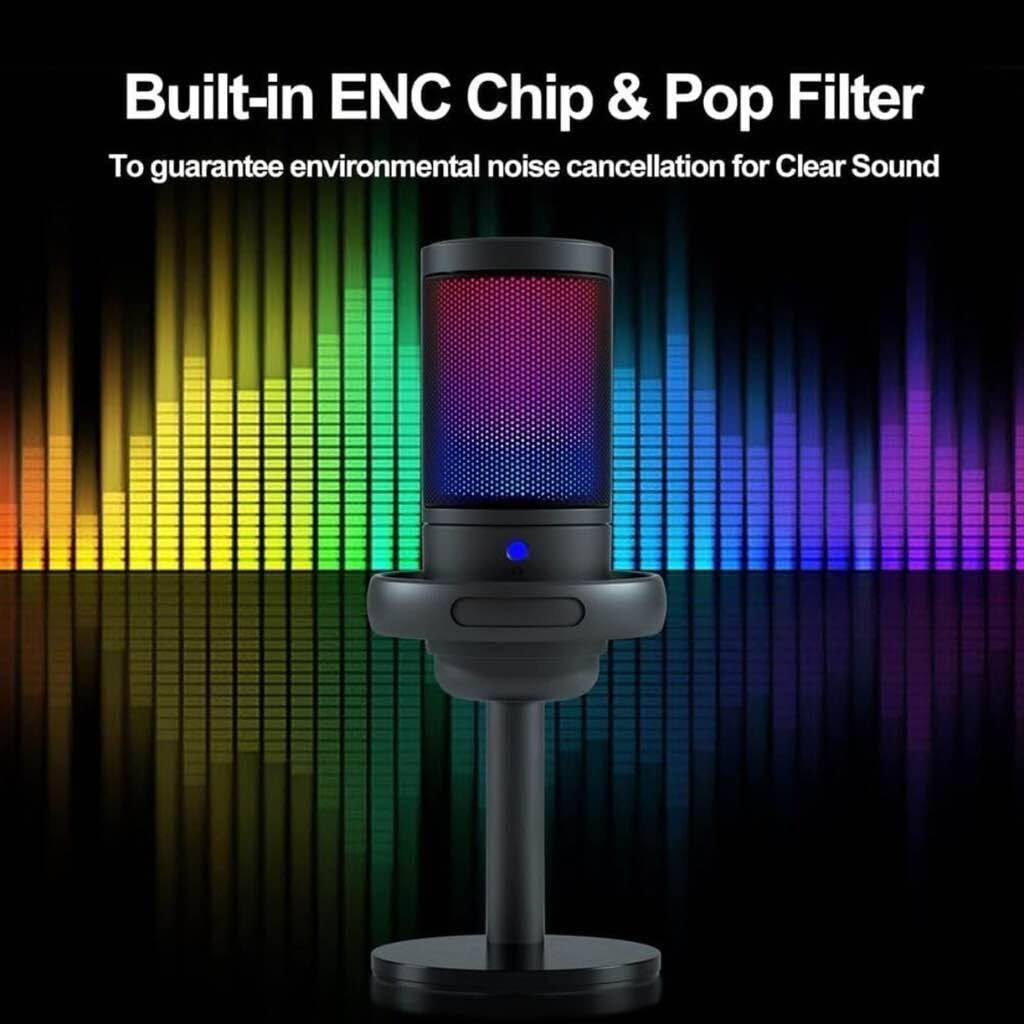 USB Touch-Mute Button RGB Microphone for Recording and Streaming on PC and Mac أربيل, العراق


**إذا كنت صاحب هذا الإعلان وتريد حذفه لأي سبب، رجاءا أرسل رسالة إلى الدعم الفني**