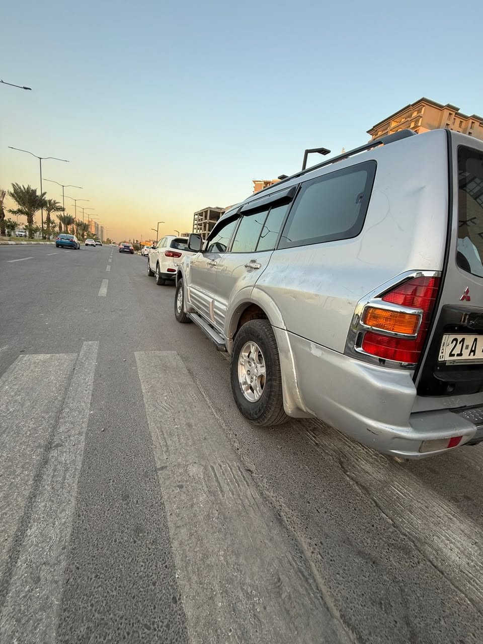 سلام عليكم للبيع باجيرو سبعة راكب 2003 مكينه كير تبريد تخم تاير صدر خير من الله مكينة  مكفولات بيهة مكانات صبغ انكول حزام مكفولة من الضربة القوية السيارة جاهزة انشالله مكانهة حي الجهاد السعر 68 بي مجال بسيط هاذا رقمي ابو علي***********
