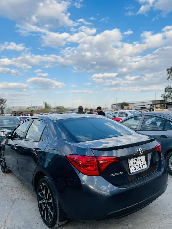 سلام عليكم رمضان كريم،
بيع او مراوس 
كورلا 2019 SE
رقم اربيل الجديد 
سنوية جديد للـ 2031
هزه جديد فحص جديد 
گير محرك صدر كهربائيات كله شرط 
معروف مواصفات se 
ماشيه 120 
سعرها 137 
بيها جامرلغ وبونيد بيها تعديل بسيط بالبطانه بدون صبغ ومعجون فقط تعديل بسيط 
رصعه بالشاصي 
حجر راديتر گله بلادي تبريد تدفئه كله بالشرط
***********
