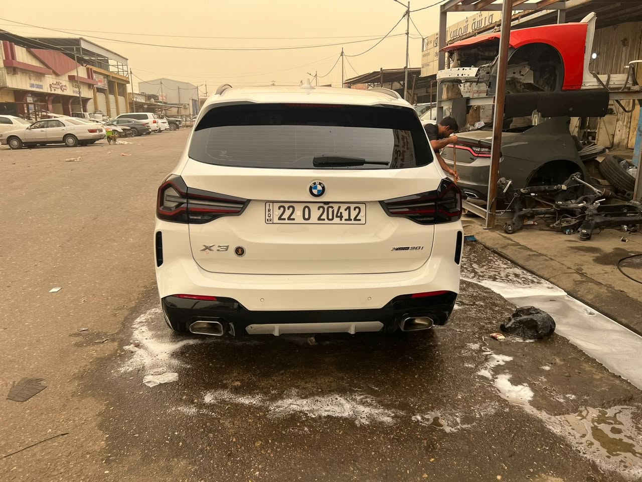 BMW…X3رقم أربيل جام اسود مضلل بسنويه حادثها طخات بصيطه ومصبوغات مكانات السعر 275وبيها مجال بصيط موديل 2023 مكان البصره اي ستفسار ***********
