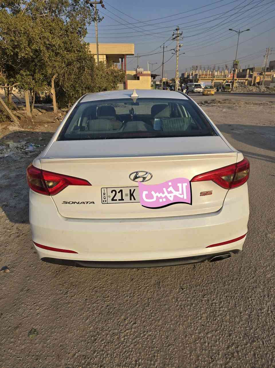 هونداي سوناتا ٢٠١٧ وارد أمريكي
٢٤٠٠
تبريد ثلج
تحكم ستيرن جهتين
بلوتوث حاكية موبايل
كروس سرعة
ويل كب
ماشية ١٠٥ الف
كير مكينه حداديه تراي خير من الله 
وحادثهة بنيد فقط صبغ بدون دواخل
 صور حادثها والسونار مرفقات ويا الصور
للاستفسار التواصل على الرقم***********
