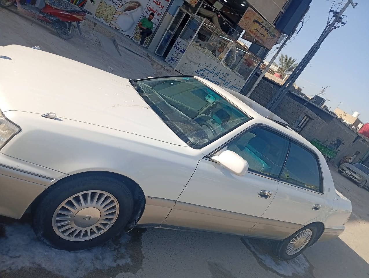 سلام عليكم راس الثور موديل٩٧  مكفولة من ضربة وصبغ سنوية  بسمي فول مواصفات تسجيل جديد*********** السعر  130
