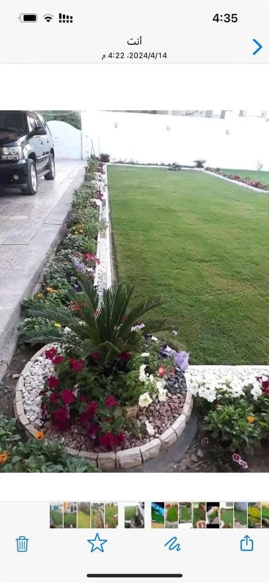 عندما يبدع ذوي الاختصاص فلا سبيل لهم سوى الاحتراف😉هندسة وديكورات الحدائق🏞وزراعة الثيل مستعدون للعمل في جميع المحافظات🇮🇶 والمنازل🏫 والمتنزهات💒 ودوائر الدولة🏢 وهاذي بعض الصور والفيديوهات من أعمالنا العنوان النجف  للأستفسار 
اكثر مراسله الصفحه او اتصال ***********
