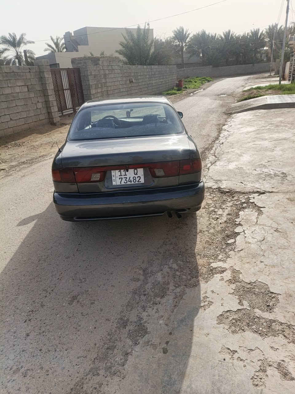 يالله
سوناته2/ 1993
رقم بغداد كير مكينه صدر تخم تاير 
مصبوغه عام اثر جراد بدون خياس
كير عادي مكينه مفتوح 
العنوان بعقوبه تقاطع لقدس 
السعر 40 بيهه مجال بصيط 
***********
