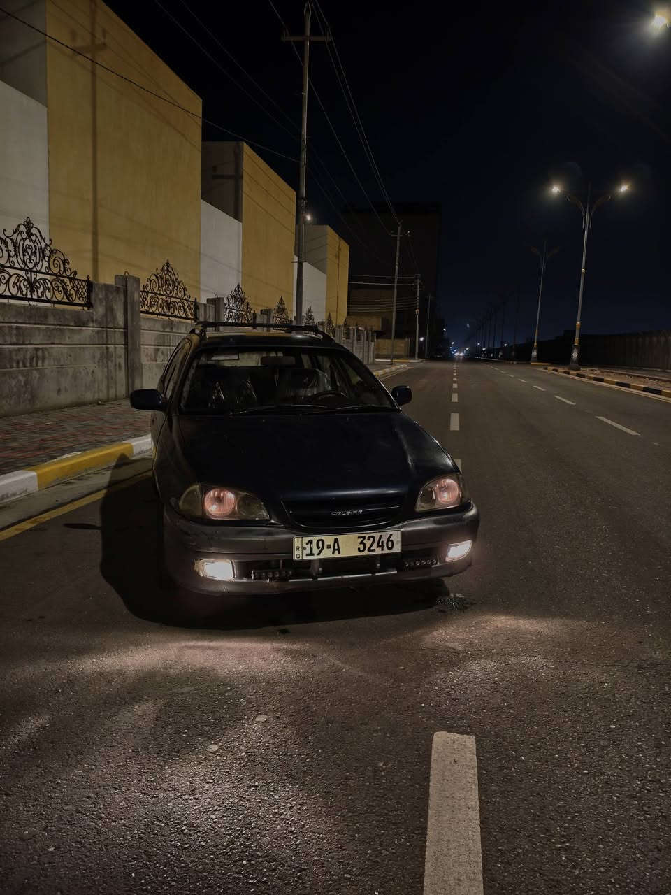 السلام عليكم
تويوتا كالدينا 1998 مكينه كامري2000 
 رقم كربلاء مشروع وطني  السياره جاهزه 
مكان السياره كربلاء المقدسة 
السعر 50 وبيهه مجال ***********
