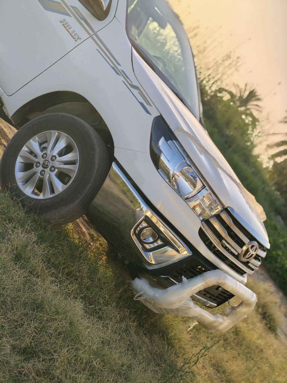 السلام عليكم 
لبيع هايلوكس موديل 2025 كويتي مواصفات كاميرا خلفية حساس امامي خلفي شاشه تبريد قطعتين ماشيه 10000 اخت الزيرو مكفولة كفالة عامة رقم بابل السعر 335 3 دفاتر و 35 ورقة مكاني بابل مشروع المسيب لاستفسار ***********
