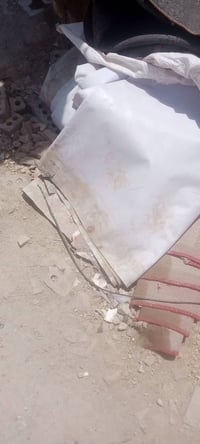 شادر للبيع الطول 16 والعرض سته وتشينكو اربعه قطع الطول اربعه جينكو الص...