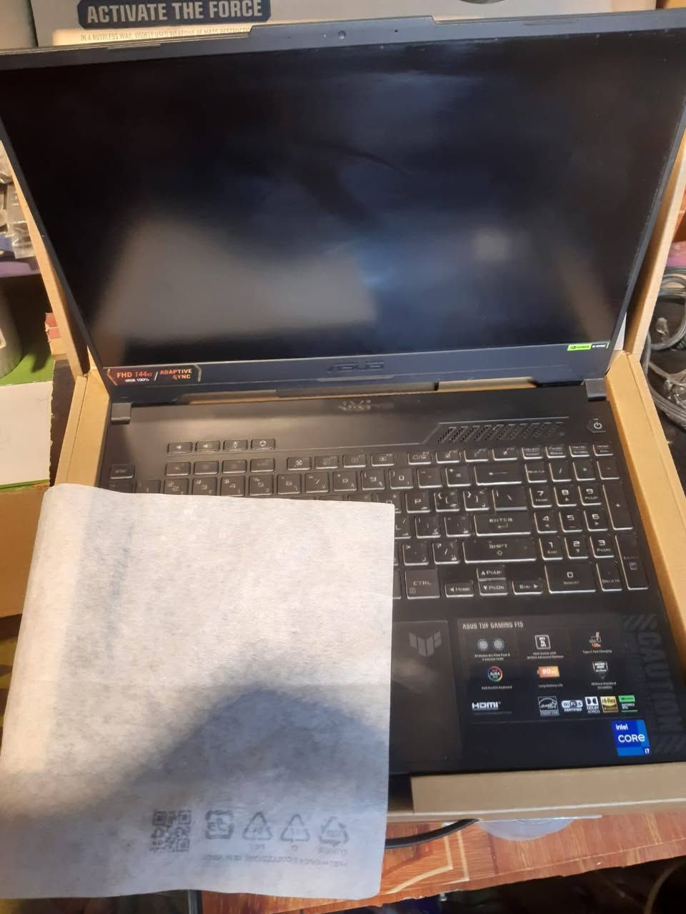 Asusلابتوب
للبيع موصفات فول  الجاد بالشراء فقط مراسلتي خاص او وتساب ***********
السعر قفله مليون و 150
 الموصفات 

I7-12700 H
Ram 16 3200
Rtx4050 6 GB
Hard 512  GB m.2
Screen 15.6
Windwos11 pro
