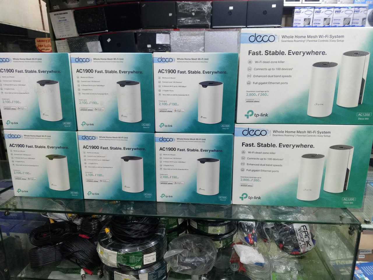 🔥 حلول إنترنت متكاملة | سرعة • ثبات • تغطية كاملة 🔥

مكتب المهندس للحاسبات يوفّر أحدث أجهزة الشبكات الأصلية من TP-Link 📶

✅ TP-Link Deco Mesh Wi-Fi
– تغطية قوية لكل البيت بدون نقاط ضعف
– إنترنت ثابت ومناسب للبيوت الكبيرة والشركات

✅ TP-Link Wi-Fi 6 AX1500
– سرعة أعلى وأداء أقوى ⚡
– مثالي للألعاب أونلاين، العمل، والبث

✅ TP-Link AC1900
– أداء ممتاز وسعر اقتصادي
– ثبات عالي وتغطية قوية

📍 الموقع: حي الإعلام – شارع سوق أميمه – قرب آيات للتصوير
📱 للاستفسار: ***********

💯 أجهزة أصلية | أسعار منافسة | ثقة وجودة

#مكتب_المهندس_للحاسبات
#TPLink
#MeshWiFi
#WiFi6
#راوتر
#انترنت_ثابت
