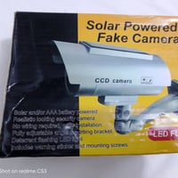 كاميرا وهمية • طاقة شمسية