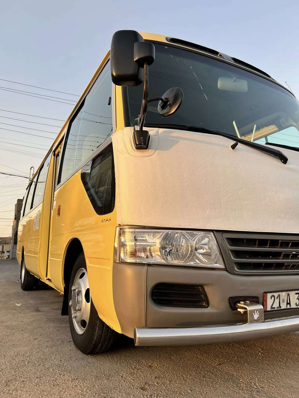 السلام عليكم كوستر للبيع 2014 فيرنا السعر 285 ورقه رقم شمالي تحولي مباشر مكفوله من الكص ولتبديل ABS كامله للاخير قلاب ستاركس غاز تبريد محور بطن جديد  مكاني بغداد *********** 📞
