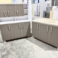 كاونتر MDF • سنك مرمر • ١٢٠سم