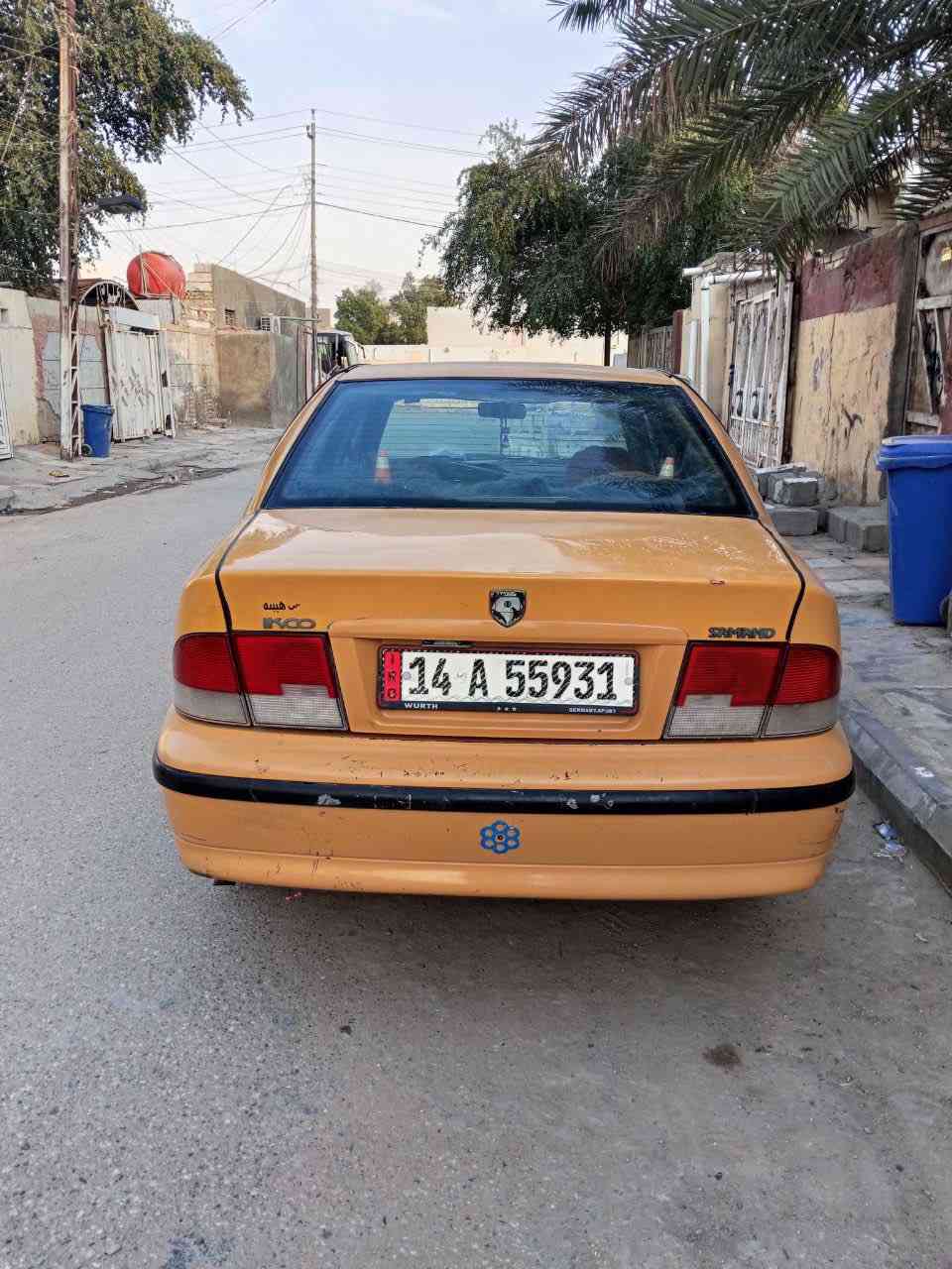 سلام عليكم خوان سمند 2010 محور مكينة بيكاجو كوريلا رقم انكليزي تحويل ثاني يوم /سعرها 35.   وبها مجال بسيط
العنوان :ناصرية _مركز 
رقم الهاتف ***********
