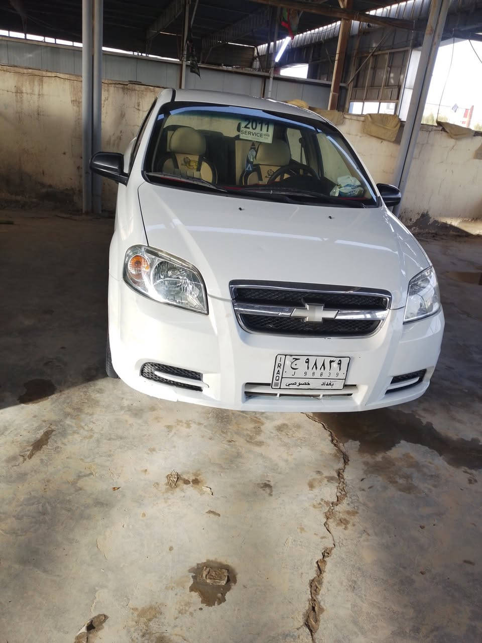 سلام عليكم افيو موديل 2011 رقم بغداد خصوصي سياره مكفولة كفاله عامه ماعده دواسه وحده صبغ ولباقي متعهد محرك كير حداديه اوله معروضه 62 وبيها مجال مكان سياره بابل جبله الرقم ‏‪***********‬‏
