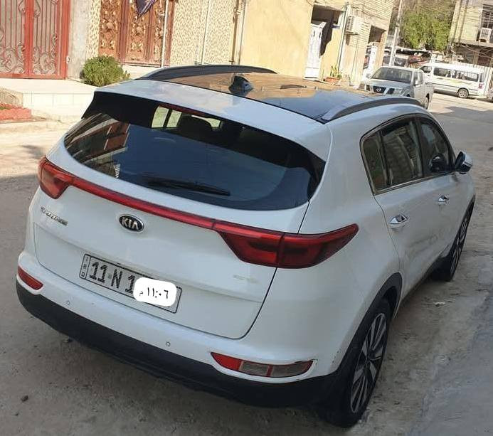 سبورتج 17 خليجي فول مواصفــات 
فول مواصفات
بصمة بانوراما
شاشة كشنات كهرباء
حساسات امامي خلفي كاميرا دوراة
محرك 2000 دوش دخول ذكي ترحيب
بعد بيها مواصفات السيارة فول
مكفولة من الصبغ رقم بغداد بأسمي 
السعر 193 $
بغداد ● الشعب ● حي أور 
***********
