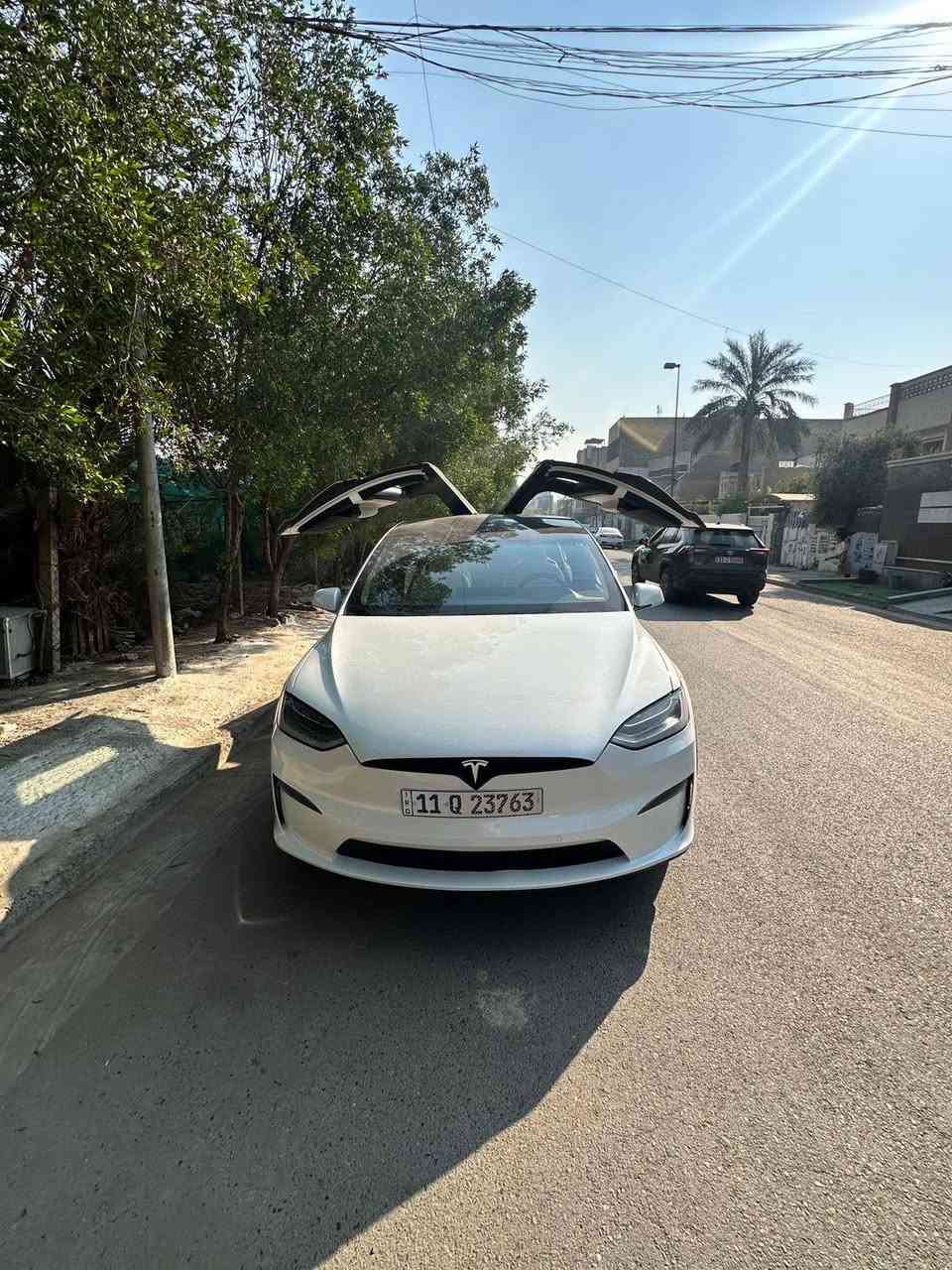 تسلا اكس ٢٣ للبيع ماشيه ٦٥ الف كيلو السياره بلاد ١٠٢٠ حصان  بطاريه مكفوله جديده السياره سعرها مناسب الي يريد يتواصل ع الرقم ***********
