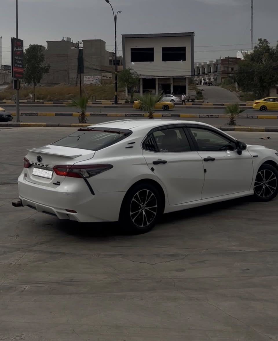 TOYOTA CAMRY 2023 le مواصفات se
صبغ عام توحيد لون 
بطاريه ليثيوم جديده ضرر خلفي جاملغات وشويه بل باب معجون  محرك مفتوح لاصرف ولا نفخ ولا تبخير بشرط  
‎ رقم بغداد مشروع وطني مكان السياره موصل
تواصل واتس اب ***********
اتصال ***********
