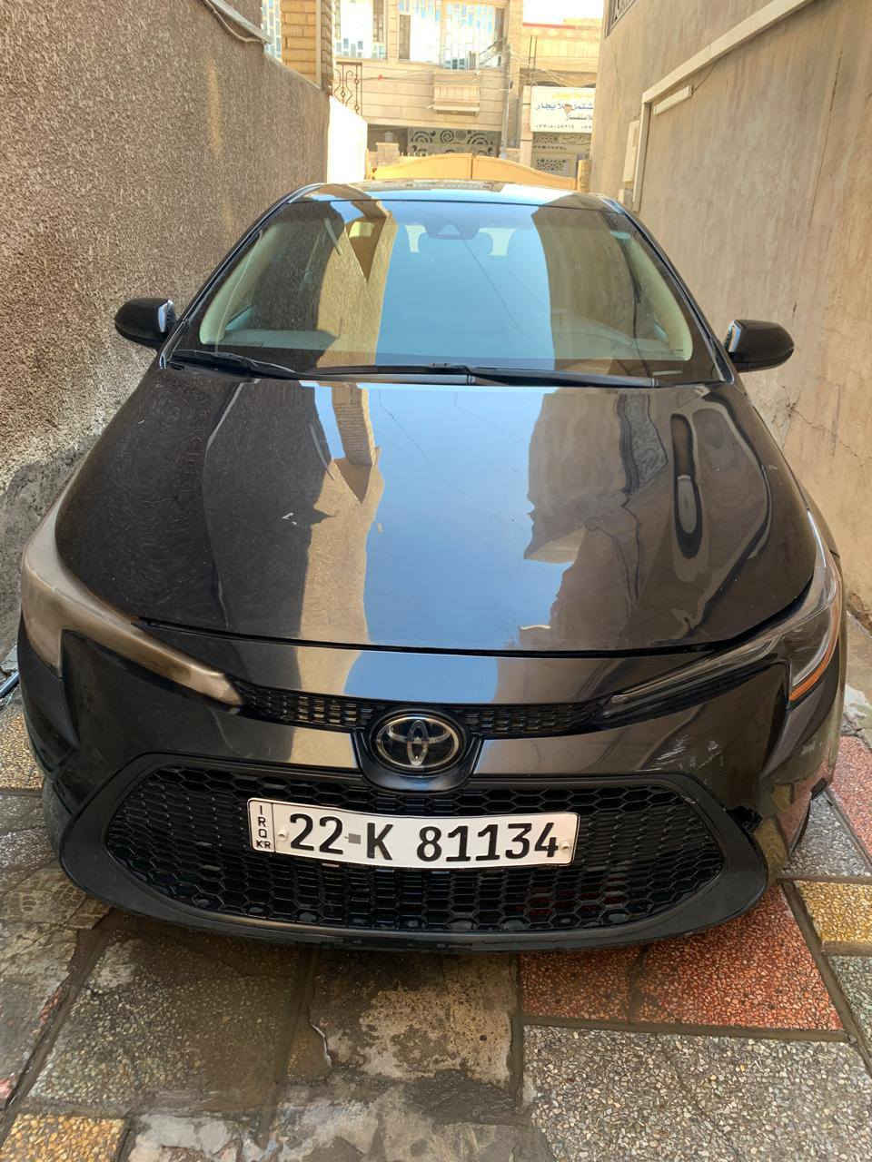 كورلا ٢٠٢١ لون اسود ماشيه ٣٧ ضربه جاملغ الايسر قماره بارد أثناء الشحن ايرباك طاك محرك جديد ممفتوح كير جديد رقم أربيل باسم شركه بس الوكاله ابسمنه تخم تاير صدر جديد تبريد ١٣٠بيه مجال رقم اجنبي أربيل..‏‪***********‬‏ بغداد شارع فلسطين

