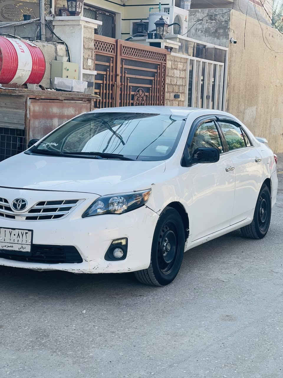 السلام عليكم كورلا 13 امريكي ضررها بنيد وجامرلغ بدون ايرباك وبيها ملاحظات بسيطة وسونار هم موجود مقطع موضح كلشي مكاني ديالى بعقوبة حي المعلمين السعر 112 وبيها مجال 
***********
