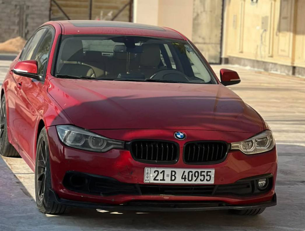 بي ام F30 (2016)وكالة العروش
ميكنه B48 twin power  turbo
خمس بردات 
تبريد قطعتين 
حساسات خلفيه 
كاميرا دواره
بصمه تشغيل
اربعه انضمه قيادة 
سبورت 
كونفورت
ايكو
نورمال
كير HP8 8 نمر
سلايد روف
حساس مساحات
لايت داينمك
زينون بلادي
اطارات 17 
تخم تاير جديد 
عليها ادامه كامله
ماشيه 160 الف كيلو 
دعاميات فقط صبغ
 رقم صاحب سيارة  ***********

