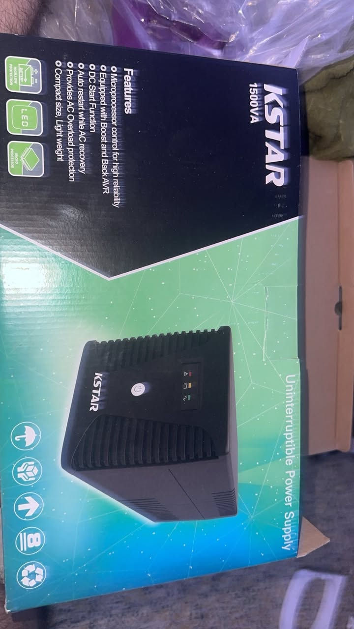 Kstar 1500va نظيف استعمال شهر فقط
75 الف قفل
مكاني بغداد وتوصيل داخل بغداد متوفر


**إذا كنت صاحب هذا الإعلان وتريد حذفه لأي سبب، رجاءا أرسل رسالة إلى الدعم الفني**