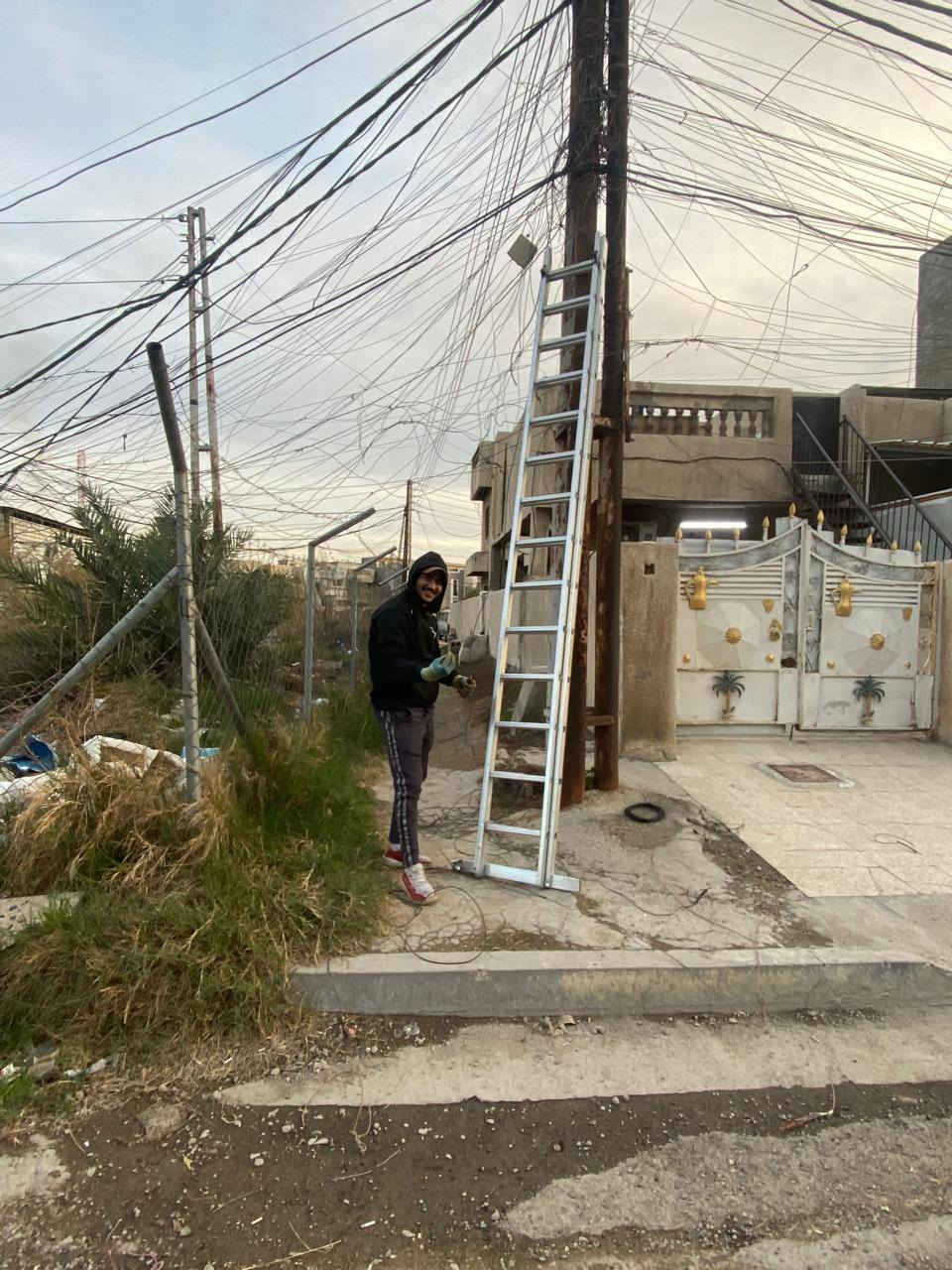 شهر مبارك علينه وعليكم انشاءالله تصفيه وتنضيف وشوف بعينك ودلل
العنده تصفيه اي شي بلمنطقه او المولد يتفضل شهر مبارك وخل اخوتك تسترزق وانشاء الله عد حسن ضنكم

لحيم 

نقل بورد 

تنضيف تصفيه

لحيم چناگيل او قفايص.             ***********

رفع الوايرات الغير شغاله 

ترتيب الوايرات الشغاله.              سجاد ابو رضا

اسف ع الاطاله 

كادر كامل لترتيب وتنضيف المولدات والازقه 

واي خلل وانشالله ماكو خلل كملنه اكثر من موقع

واي ترتيب بلموقع احنه نرتبه وراح انزل شغل بعد ارتب 

والف الحمدلله عالم هواي تشهد ع شغلنه

***********     \*********** واتساب

نقل بورد تصميم بورد 

كلشي نشتغل انضف لحيم اضافة اي عمل بلموقه نشتغله

وافق ادمن باب رزقنه
