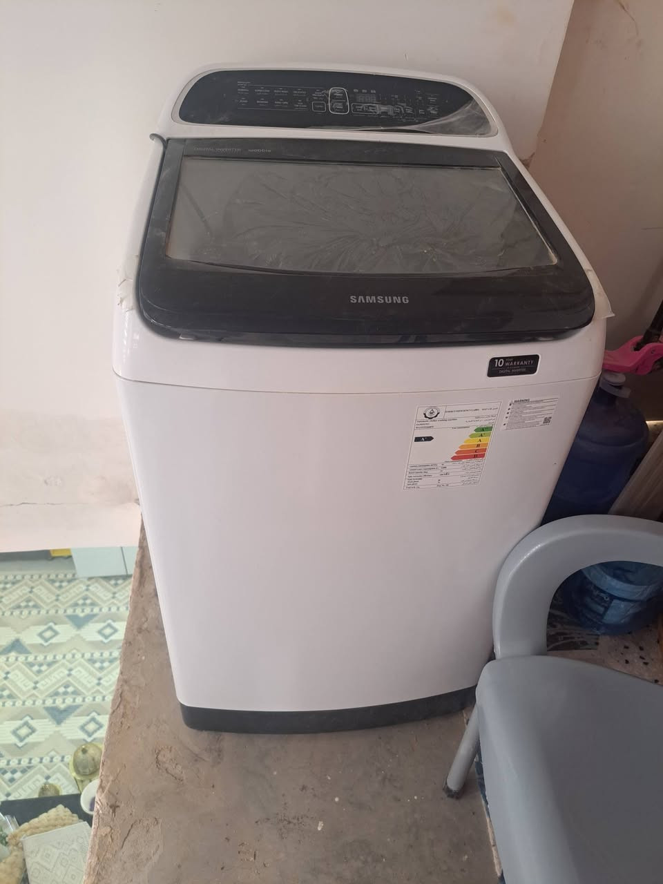 غساله اوتماتيك اللبيع مشتغله شي قليل *********** واتساب عادي
