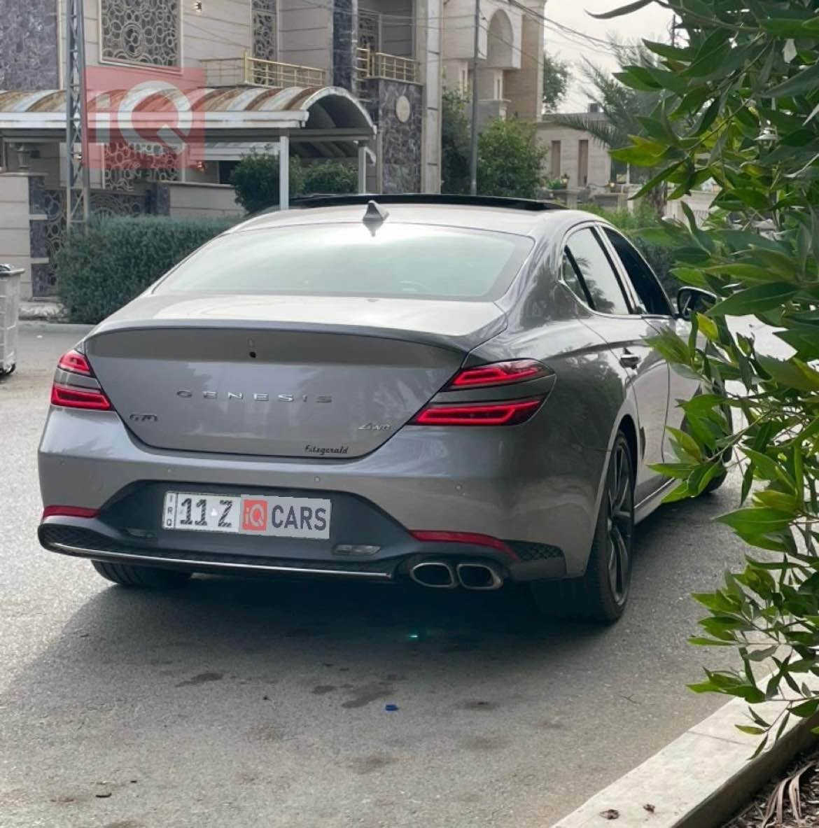 � للبيع – Genesis G70 2023 Sport Prestige AWD

اعلى فئة في الجنسس

🔹 سنة الصنع: 2023
🔹 اللون الخارجي: إسمنتي مميز
🔹 اللون الداخلي: جلد أحمر فاخر
🔹 المسافة المقطوعة: 10,000 ميل فقط
🔹 نظام الدفع: رباعي (AWD)
🔹 ناقل الحركة: أوتوماتيك

⭐ المواصفات:
 • محرك تيربو قوي أربع سلندر 
 • نظام دفع رباعي AWD
 • فتحة سقف
 • جنوط سبورت
 • نظام صوت Lexicon الفاخر
 • شاشة وسطية كبيرة + Apple CarPlay + Android Auto
 • عدادات نصف ديجيتال مع عرض الحساسات
 • مقاعد جلد مثقبة (تبريد وتسخين)
 • تحكم كهربائي بالمقاعد + ذاكرة
 • بصمة تشغيل (Smart Key)
 • كاميرا خلفية + حساسات أمامية وخلفية
 • أنظمة أمان متقدمة (نقطة عمياء – تحذير تصادم – مثبت سرعة ذكي)

📌 ملاحظات:
 • السيارة نظيفة جداً، استخدام خفيف
 • الحادث قطعتين چاملغ سايق راجع بارد و مكحل و بنيد مبدل اصلي و مصبوغ نفس لون السياره 
 • جاهزة للفحص

🔥 سيارة رياضية فخمة بمواصفات عالية جداً وحالة ممتازة بغداد, العراق


**إذا كنت صاحب هذا الإعلان وتريد حذفه لأي سبب، رجاءا أرسل رسالة إلى الدعم الفني**