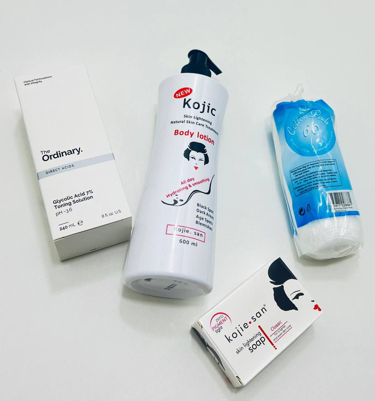 عرض  ترطيب  وتقشير وتبيض الجسم
لوشن الجسم كوجي سان (Kojie San Body Lotion): هو لوشن


**إذا كنت صاحب هذا الإعلان وتريد حذفه لأي سبب، رجاءا أرسل رسالة إلى الدعم الفني**