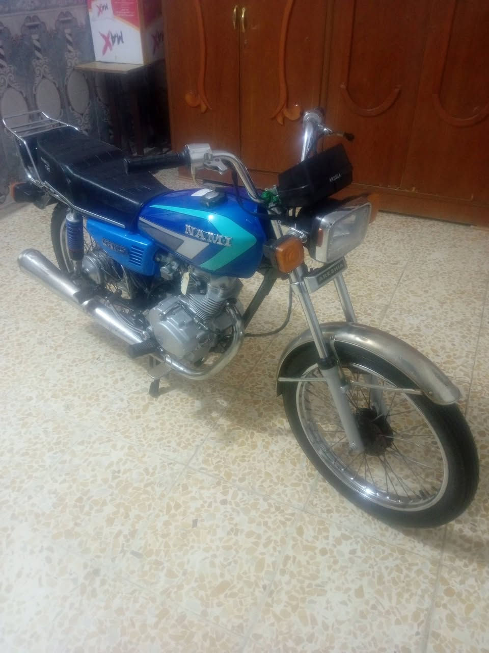 السلام عليكم شباب دراجه نام اربع قير موديل 20 كوت شرع النفط بالساعه الس***********عر 575
