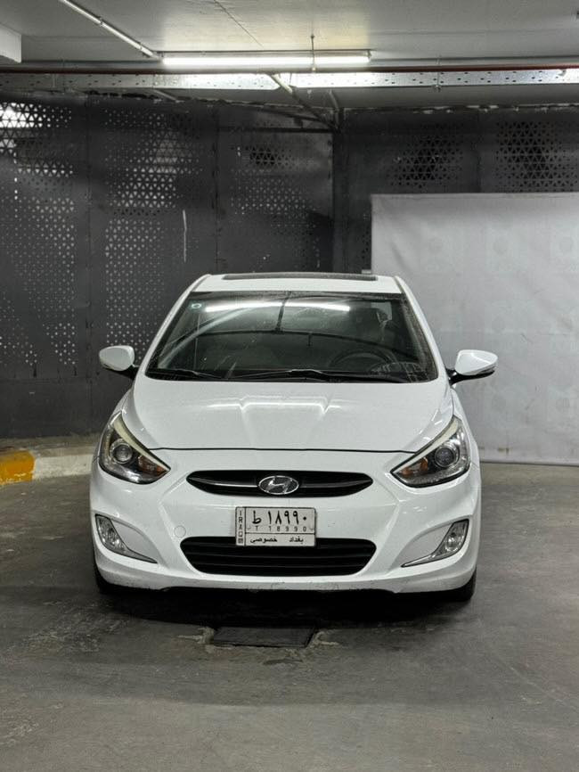 السلام عليكم سياره اكسنت موديل 2016 خليجي ماشيه 128 الف نظيف كلش بيها فقط جاملغ تبديل محرك 1600 ابيضّ رقم بغداد سنويه إلى 2029 ب110 وبيها مجال مكان كربلاء رقم المبايل ***********
