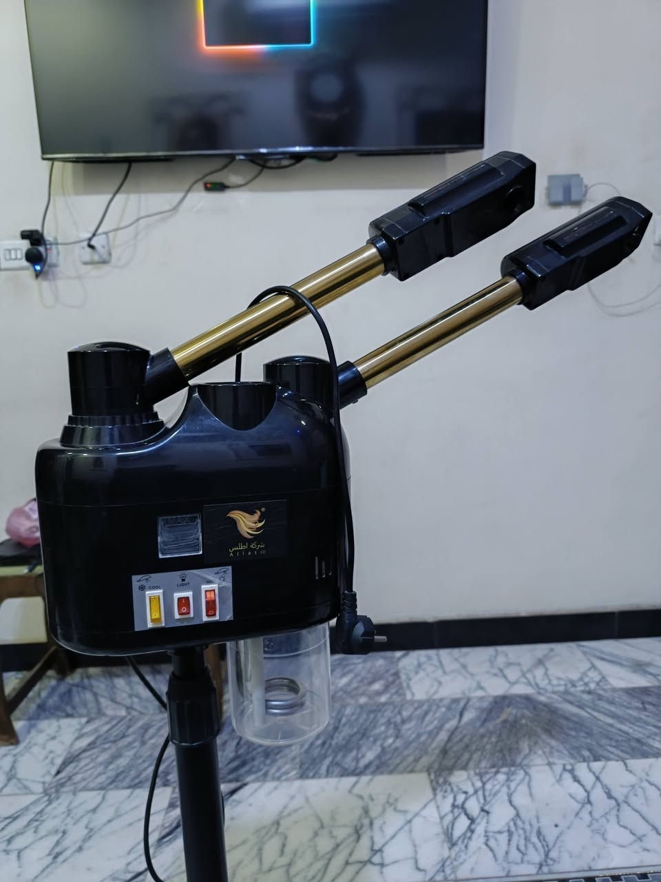 جهاز بخار حار بارد رائده ب 50 اخو الجديد 
***********
الي رايده يتصل
