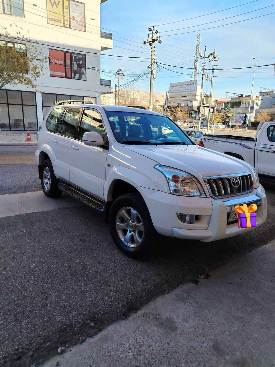 للبیع او المراوس مع برادو 2010 او 2011
برادو 2009 
لون:ابیض ثلجی
مرایا شفط
سنویە جدیدە 2029
بیها چملغ صبغ
ایرباگ مفجور
مکان السلیمانیە
0774 8214669
