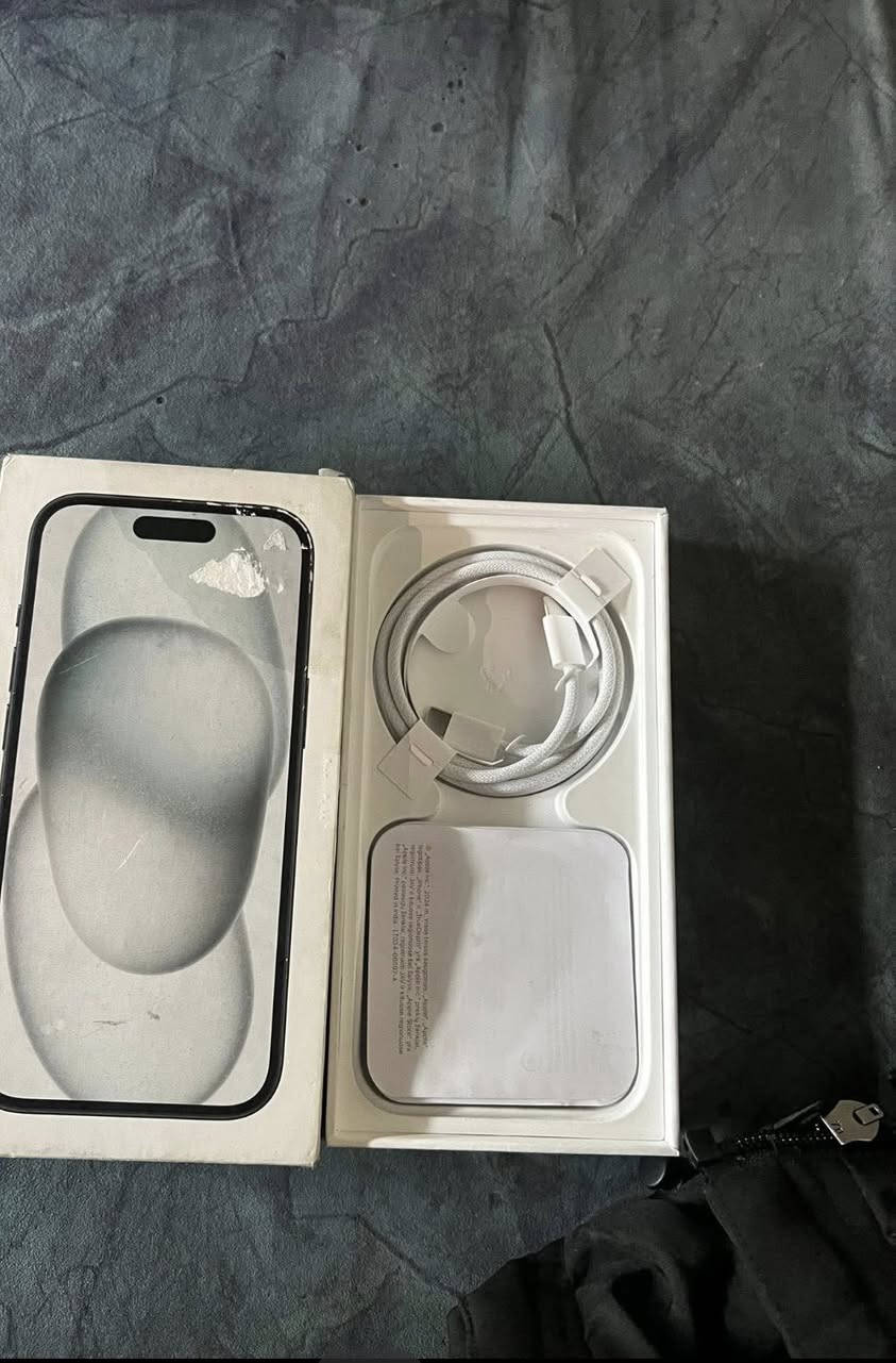 جهاز للبيع ايفون ١٥
البطاريه98
الجهاز وتر مامفتوح تفحص وين ماجان
الاستفسار على ***********
