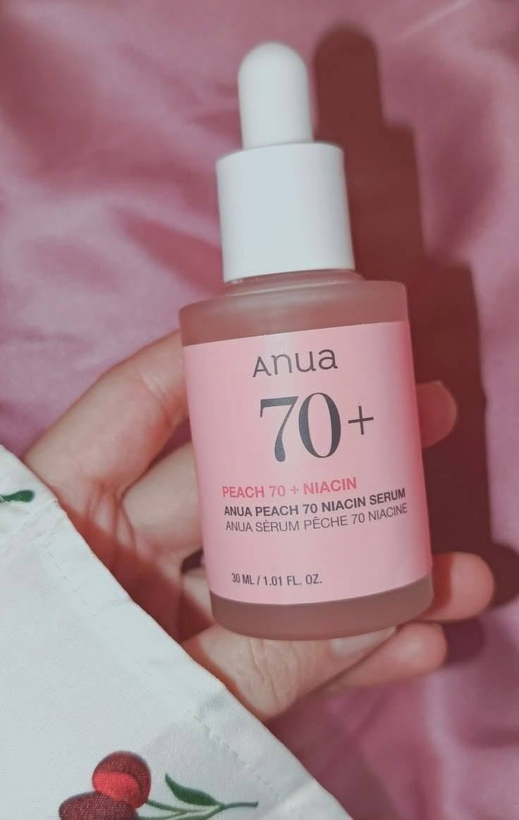 سيروم أنوا بالخوخ والنياسيناميد (Anua Peach 70+) الكوري 🇰🇷🍑☁

المكونات : 70% مستخلص الخوخ + 5% نياسيناميد.
الفوائد : يفتح التصبغات، يوحد لون البشرة، يضيق المسام، ويمنح نضارة زجاجية
الاستخدام : 2-3 قطرات على وجه نظيف (صباحاً ومساءً)، ثم يتبع بمرطب وواقي شمس نهاراً.

المنشأ / كوريا 🇰🇷

يتوفر توصيل لجميع محافظات العراق 💜
#العراق #اكسبلور #صور #محافظات #كوزمتك #مجتمعات


**إذا كنت صاحب هذا الإعلان وتريد حذفه لأي سبب، رجاءا أرسل رسالة إلى الدعم الفني**