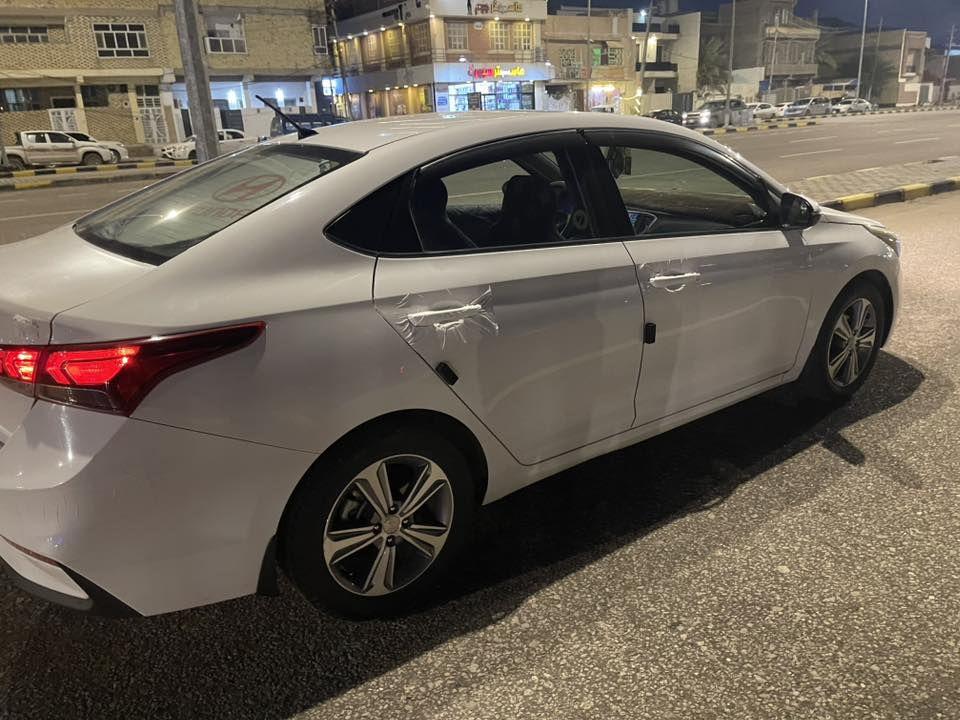 🔥اكسنت اربيل  خليجي🔥
* 
* موديل2019
* فتحه سقف
* كشافات 
* ويل كب 
* اشاير مري
* شاشه كامره
*تحكمات ستيرن
*ABS
باسم شركه
بيهه فقط البنيد واكع علي طابوكه ومعدل ومرشوش 
فقط قطعه لا جاملغات ولا بجم ولا كلشي فقط البنيد 
سعر 133 وبيهه مجال 
السياره مال جناي نضيفه بشكل 
مكاني نجف موصى بالنشر 
استفسار الاتصال 
***********
