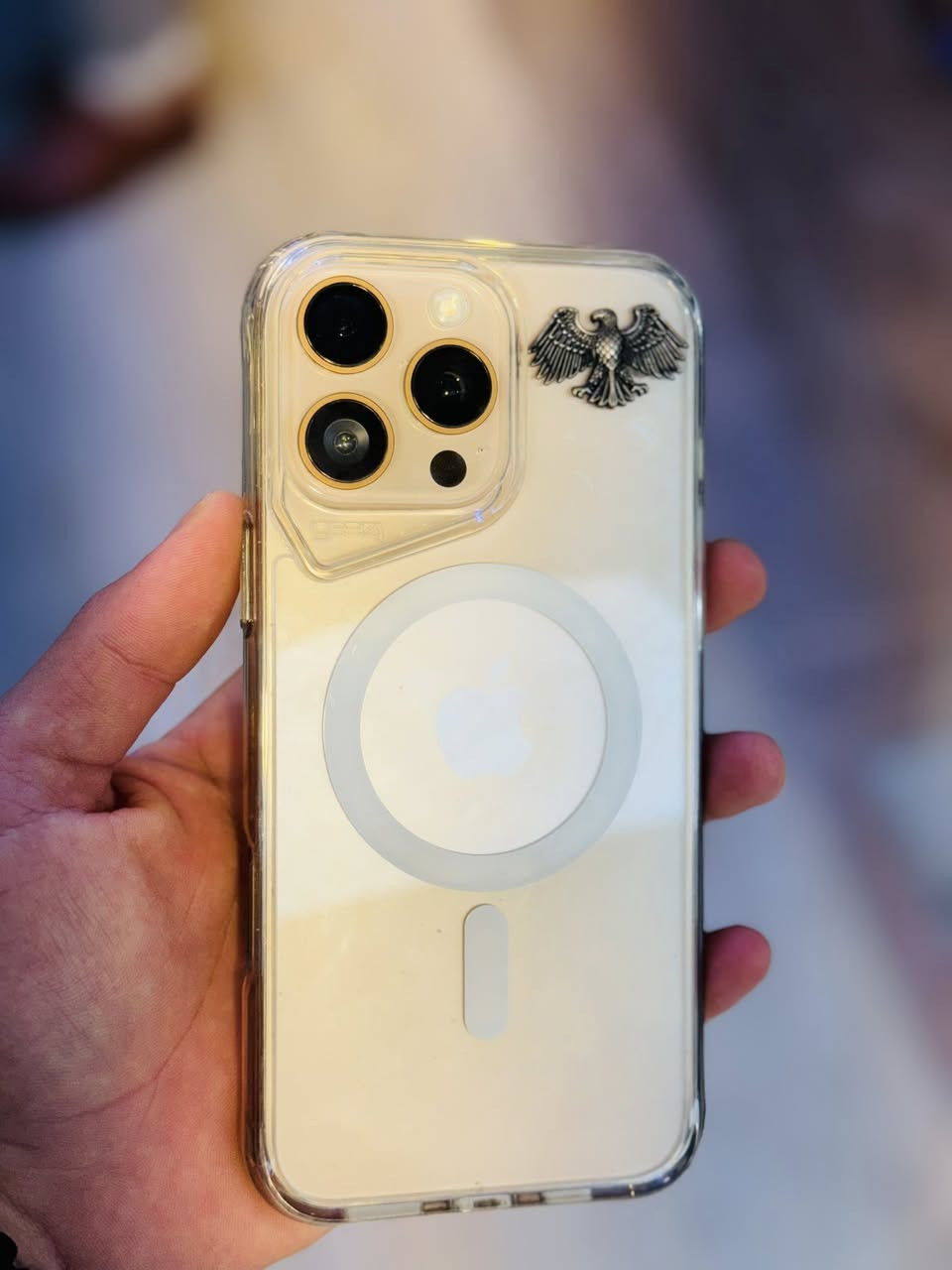 آيفون 16برو ماكس مناسب😍🔥🔥
ذاكرة 256

بطارية 100‎%‎مبدل 

تك سيم لون ذهبي 

مبدل ضهر ليزر 😍

جهاز نضافة 99‎%‎

سعر950

***********)

واتساب موجود
