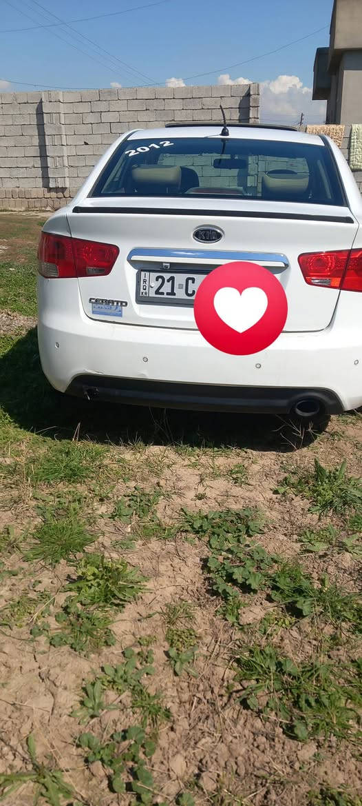 كيا سيراتو موديل 2012
كير ومحرك شرط رقم سليمانيه رقم هزه سنويه جديده السياره بدون صبغ سلايت بصمه  
تحكمات ستيرن تبريد لمس شفتات شاشه كبيره امري شفط 
اشاير بلمري. مكان السياره قياره الاستفسار على هذا الرقم ***********
