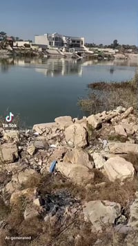 دونم الة ربع بغداد شاطية  في الزعفرانية مقابل عرب اجبور المربع الراسي ...