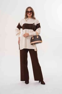 🌟سوت قطعتين  🇹🇷 🌟 ⭐️جاكيت  اوفر سايز ⭐️ ✨بنطلون كي لوت عريض✨   ⭐️6 الو...