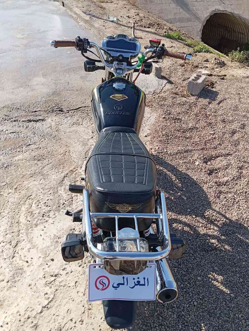 سلام عليكم دراجه البيع تايكر موديل 2025 صارلها شهر من ‏‪طلعتها من الوكيل سعر اتصل وبيك خير ودلل ‏‪***********‬‏
